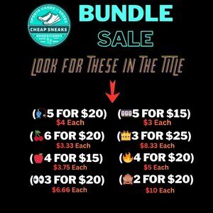 Bundle Sale Add the same matching bundle with the same identifier to a bundle